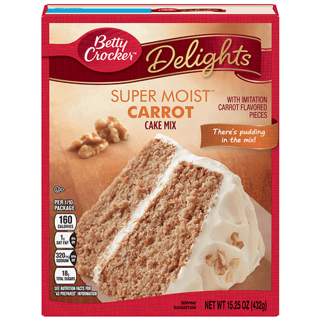 Betty Crocker Super Moist Carrot Cake Mix (432g)