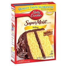 Betty Crocker Super Moist Yellow Cake Mix (432g)