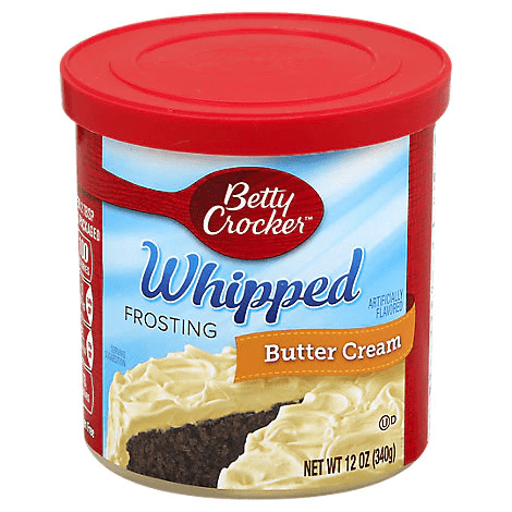 Betty Crocker Whipped Butter Cream Frosting (340g)
