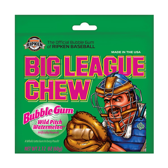 Big League Chew Bubblegum Watermelon (60g)