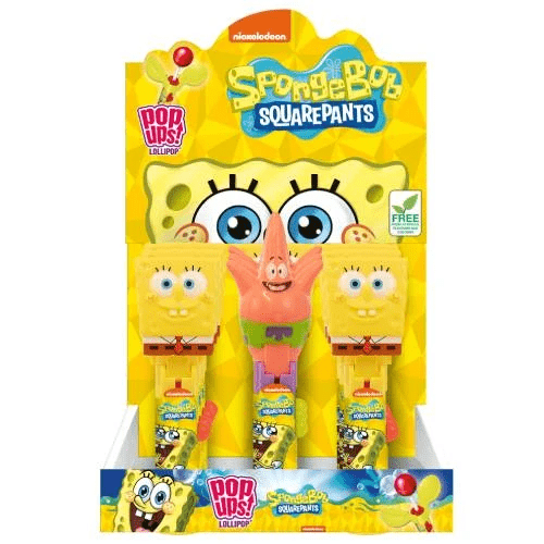 Bip Pop Ups - Spongebob Squarepants (10g)