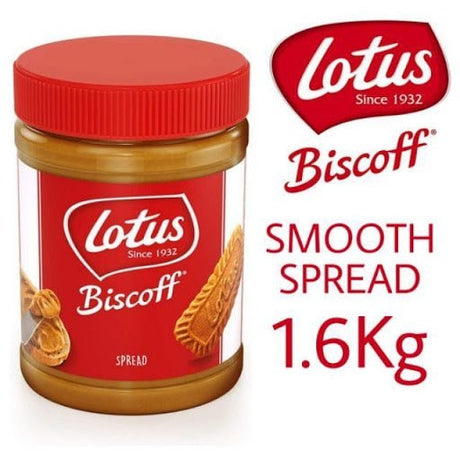 Biscoff Smooth Spread GIANT TUB (1.6kg)