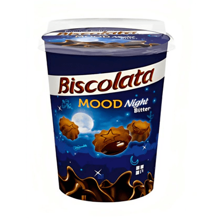 Biscolata Mood Dark Chocolate Mini Biscuits (115g)