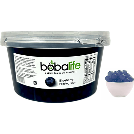 Blueberry Popping Boba (1.6kg)
