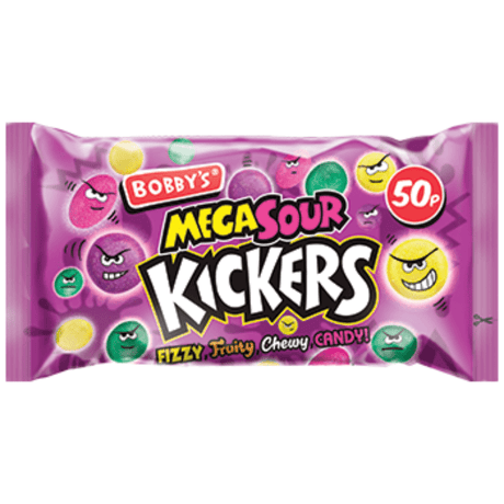 Bobby's Mega Sour Kickers (45g)