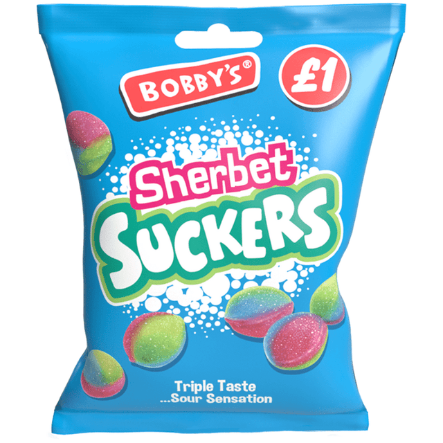 Bobby's Sherbet Suckers (130g)