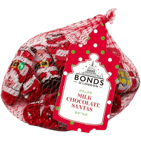 Bonds Milk Chocolate Santas with Creme Filling Net (80g)