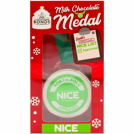 Bonds Nice List Milk Chocolate Medal (21g) (Best Before Expired 05/23)