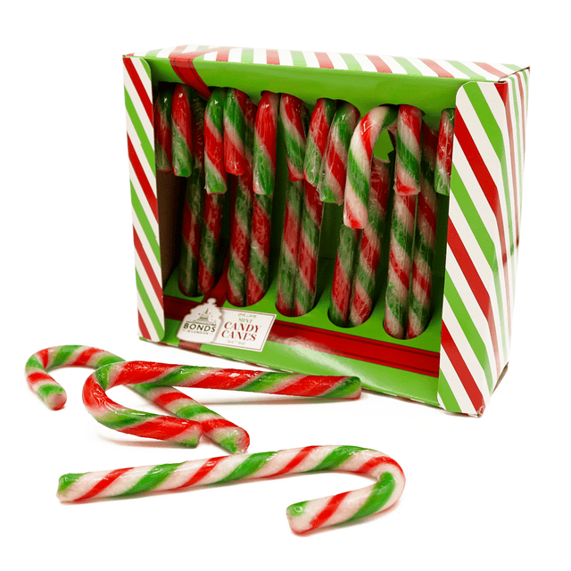 Bonds Peppermint Candy Canes Box 144g