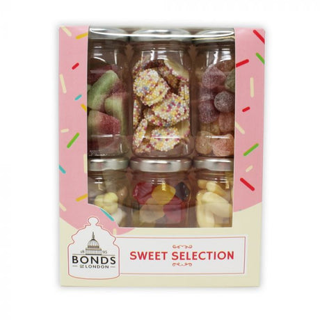 Bonds Sweet Selection 6 Jar Gift Set (320g)