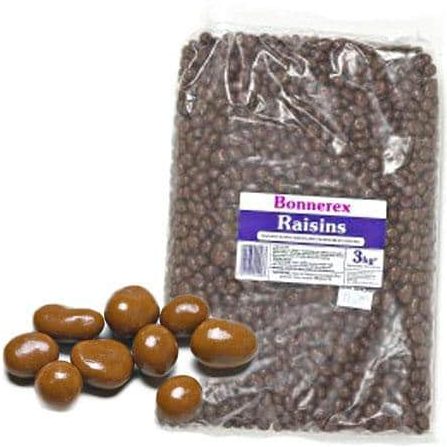 Bonnerex Milk Chocolate Raisins (3kg)