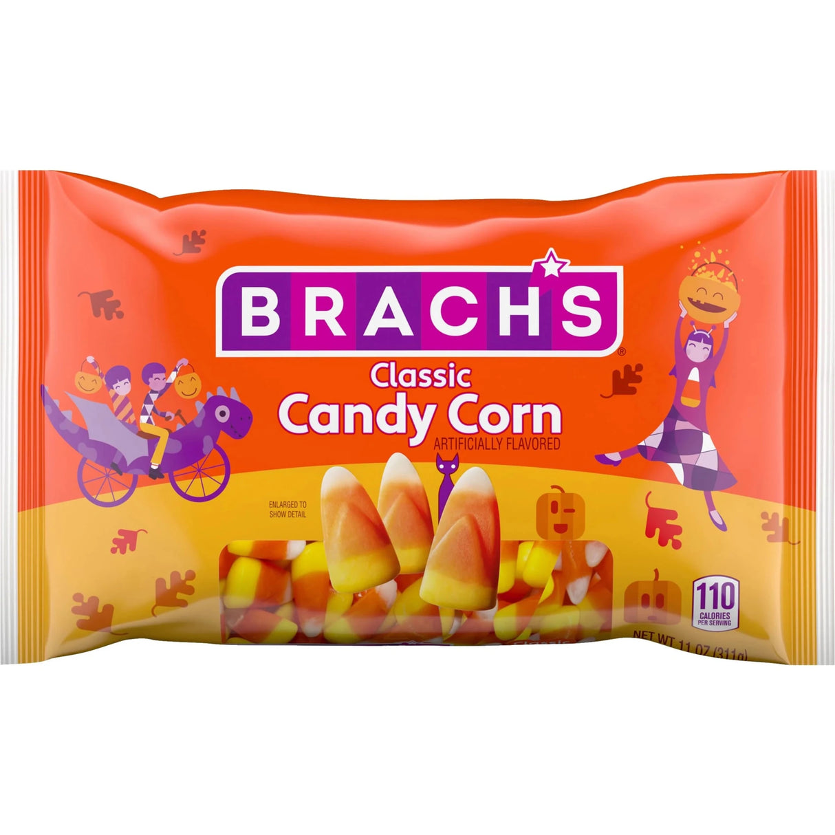 Brachs Classic Candy Corn Pillow Pack 311g USA