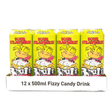 Brain Licker Sour Fizzy Candy Drink Strawberry (500ml) (Case of 12) (BB 09/24)
