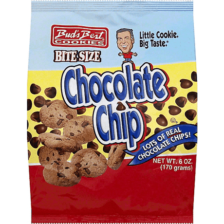 Buds Best Bite Size Chocolate Chip Cookies (170g)