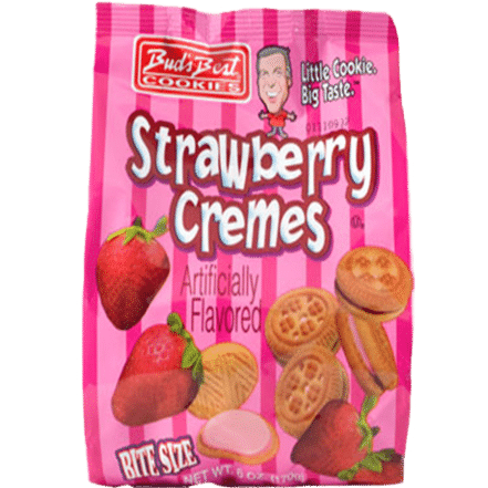Buds Best Bite Size Strawberry Cremes (170g)