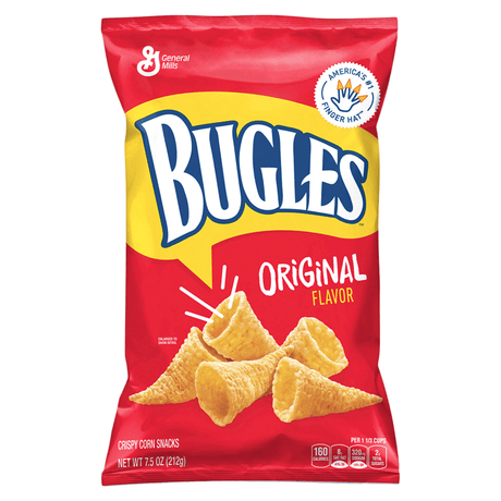 Bugles Original Corn Snacks Big Bag (212g)