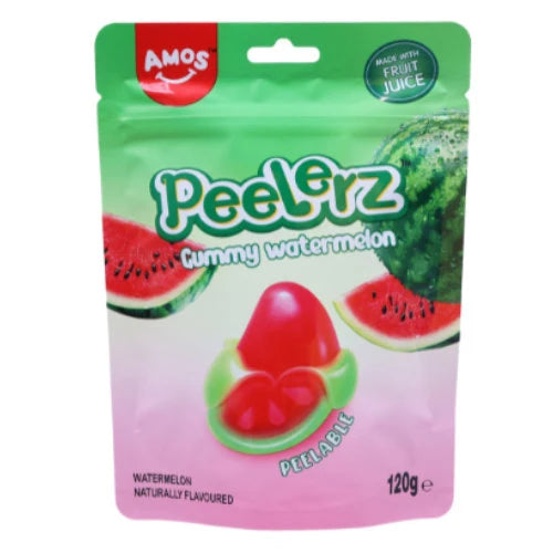 Amos Peelers Watermelon Peg Bag 120g