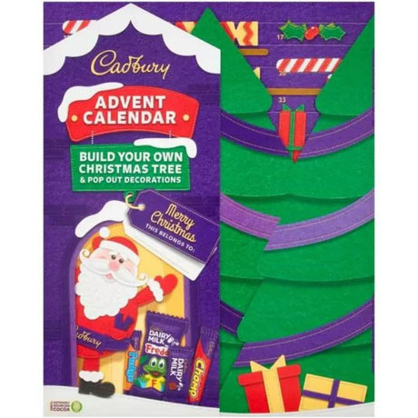 Cadbury Build Your Own Christmas Tree Advent Calendar (267g)