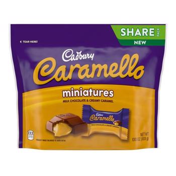 Cadbury Caramello Miniatures Share Bag (227g)