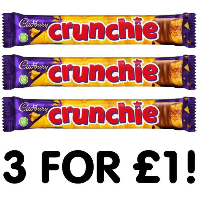 Cadbury Crunchie (40g) (Pack of 3)