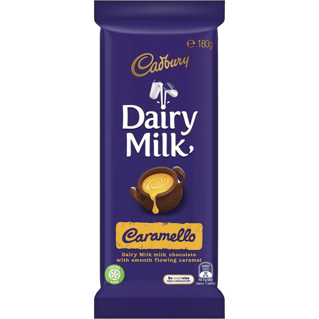 Cadbury Dairy Milk Block Caramello (180g)