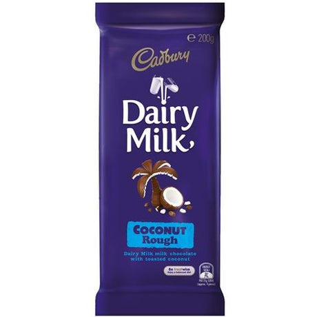 Cadbury Dairy Milk Block Coconut Rough (180g) (BB Expired 21-12-21)