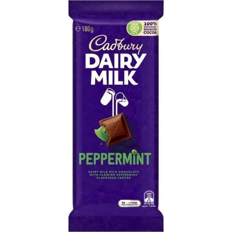 Cadbury Dairy Milk Block Peppermint (180g)