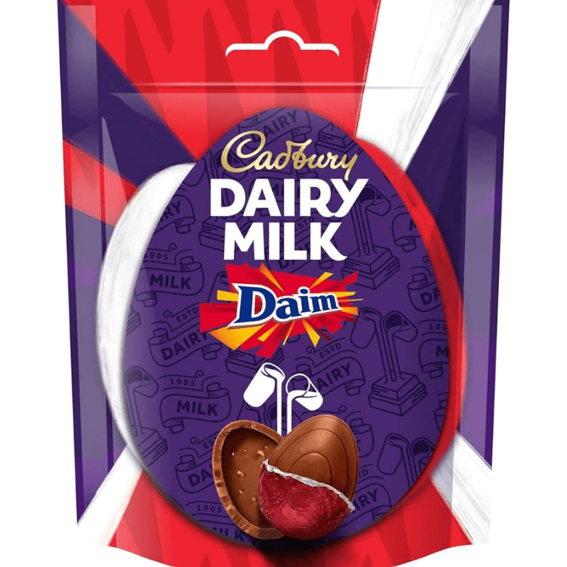 Cadbury Dairy Milk Mini Daim Eggs (77g)