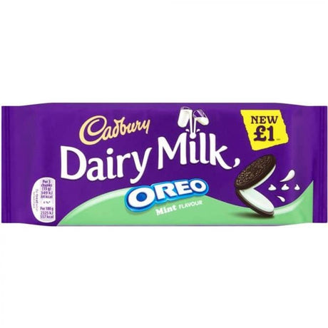 Cadbury Dairy Milk Oreo Mint (120g)