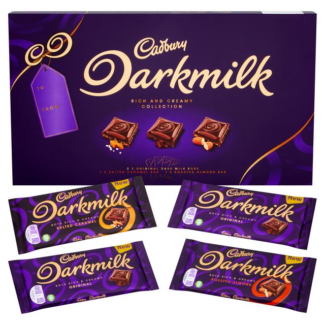 Cadbury Darkmilk Chocolate Selection Box (340g)