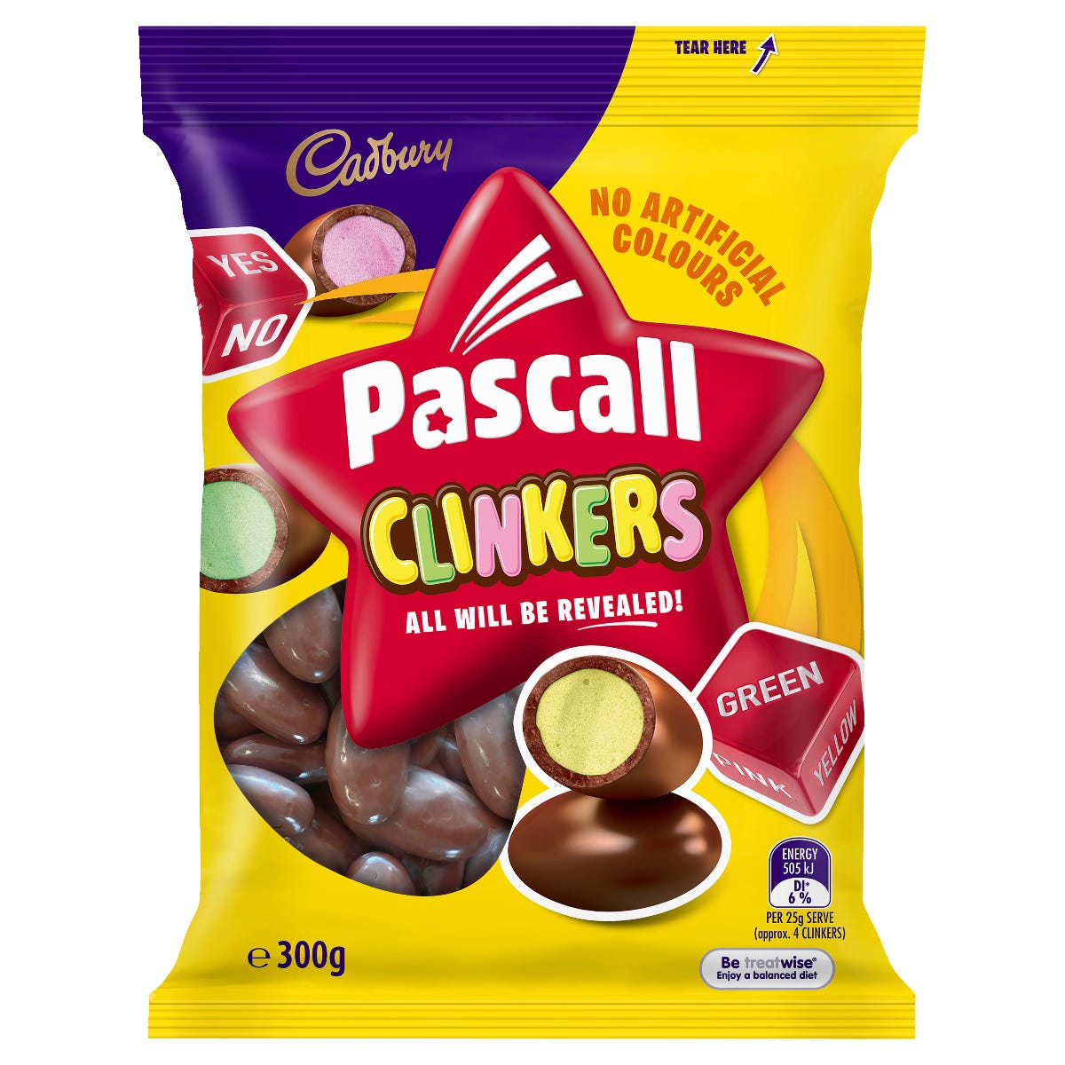 Cadbury Pascall Clinkers (160g)