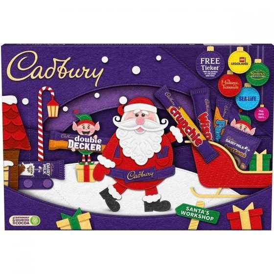 Cadbury Santa Selection Box (145g)