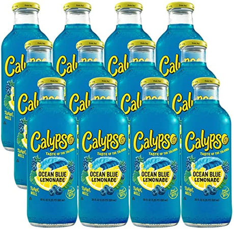 Calypso Ocean Blue Lemonade - Case (12 x 473ml)