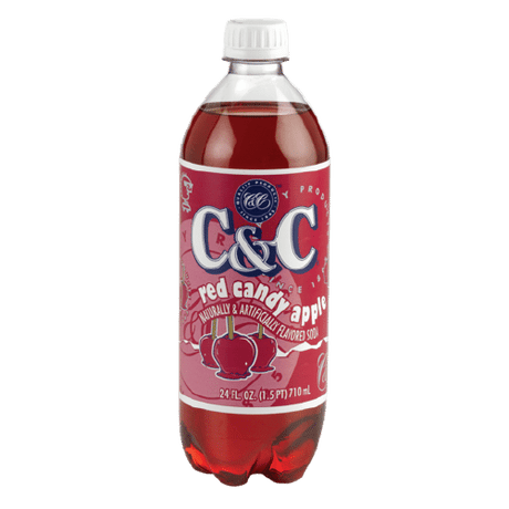 C&amp;C Red Candy Apple Soda (710ml)