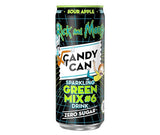 Candy Can Rick & Morty Greem Mix 6 Sour Apple Can 330ml Zero Sugar USA