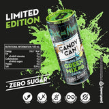 Candy Can Rick & Morty Greem Mix 6 Sour Apple Can 330ml Zero Sugar USA