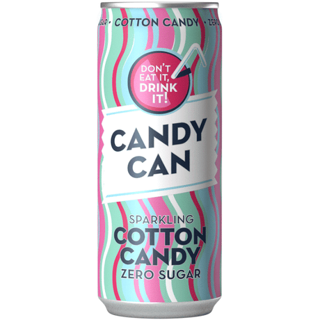 Candy Can Sparkling Cotton Candy Zero Sugar (330ml)