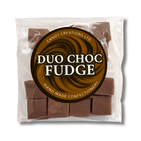 Candy Creations Duo Chocolate Fudge Fudge Bag 150g