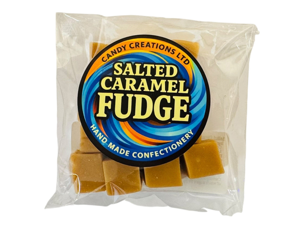 Candy Creations Salted Caramel Fudge Bag 150g