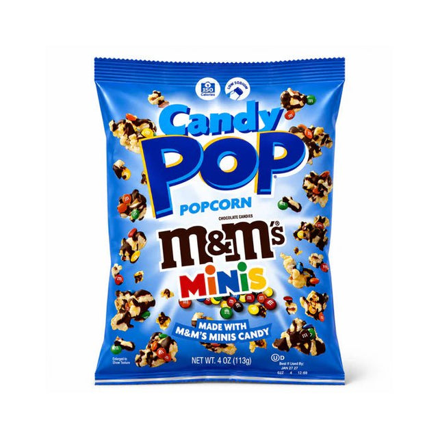 Candy Pop Popcorn with M&M Minis Bag 113g USA