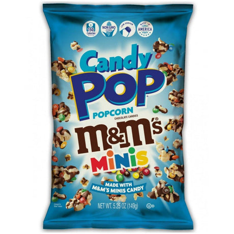 Candy Pop Popcorn with M&M's Mini's (149g)