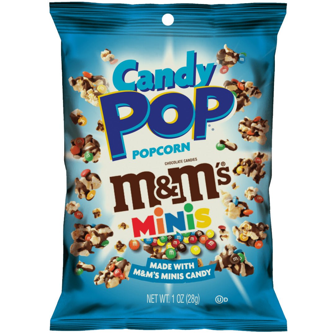 Candy Pop Popcorn with M&M's Mini's (28g)