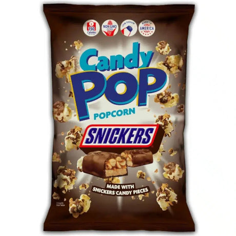 Candy Pop Popcorn with Snickers Bag 113g USA