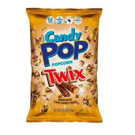 Candy Pop Popcorn with Twix Bag 113g USA