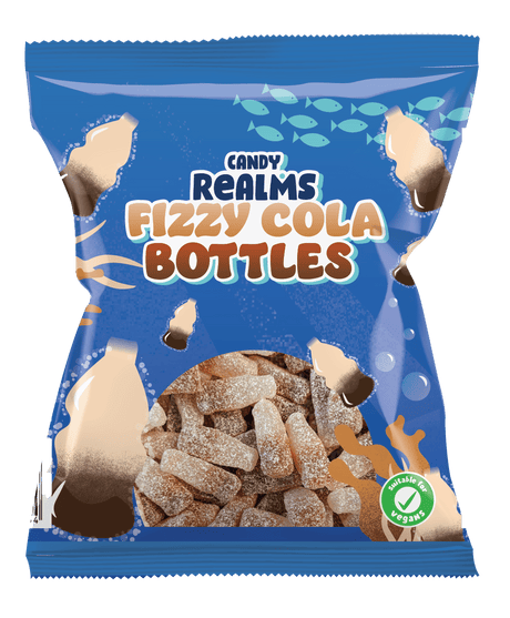 Candy Realms Fizzy Cola Bottles (190g)