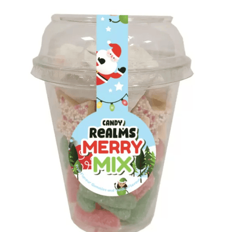 Candy Realms Merry Mix Candy Cup (195g)