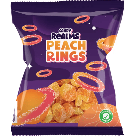 Candy Realms Peach Rings (190g)
