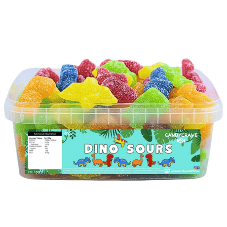 Candycrave Dino Sours Tub (600g)