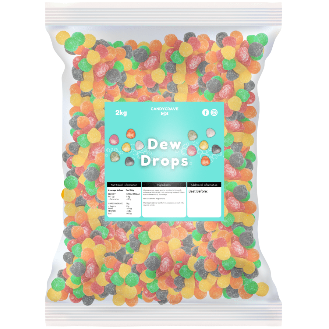 Candycrave English Dew Drops (2kg)