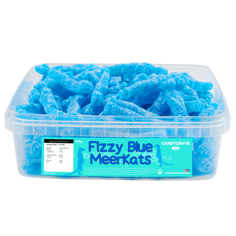 Candycrave Fizzy Blue Meerkats Tub (600g)